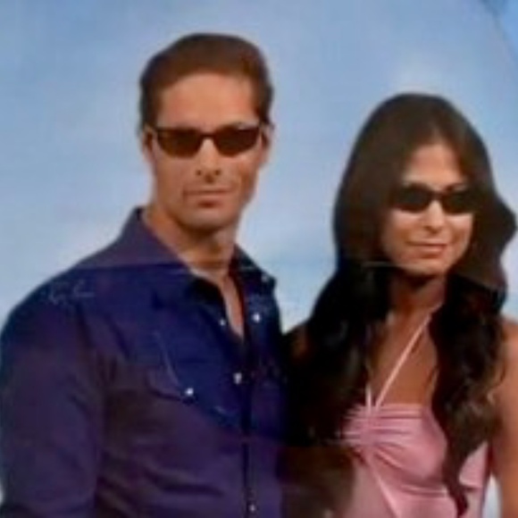 Ray-Ban ® RB4115 Pillow Polarized Rectangle Sunglasses MADE IN ITALY - Picture 6 of 7